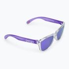 Окуляри сонцезахисні дитячі Oakley Frogskins XXS clear/prizm violet