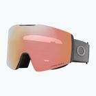 Окуляри гірськолижні Oakley Fall Line л matte forged iron/prizm rose gold iridium