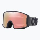 Окуляри гірськолижні Oakley Line Miner л matte b1b forged iron/prizm rose gold iridium