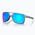 Окуляри сонцезахисні Oakley Castel matte silver/blue colorshift/prizm sapphire