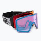Окуляри гірськолижні Oakley Line Miner Pro L black reinforce/prizm torch/prizm iced