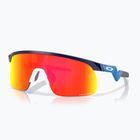 Дитячі сонцезахисні окуляри Oakley Resistor матовий темно-синій/призмовий рубін