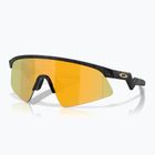 Окуляри сонцезахисні дитячі Oakley Resistor Sweep matte black splatter/prizm 24k