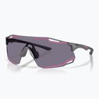 Окуляри сонцезахисні Oakley Cybr Dyno matte grey smoke/prizm grey with pink ink