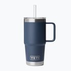 Термокружка YETI Rambler Straw 739 ml navy