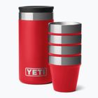 Чарки туристичні YETI Shot 48 ml 4 pcs. rescue red