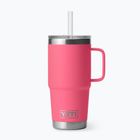 Термокружка YETI Rambler Straw 739 ml tropical pink