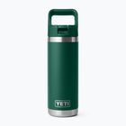 Пляшка термічна YETI Rambler C Straw 532 ml black forest green