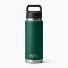 Термос YETI Rambler Chug 760 ml black forest green