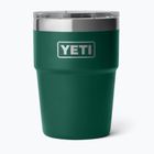 Термос YETI Rambler Stackable 473 ml black forest green