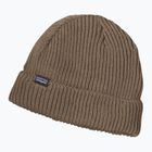 Зимова шапка Patagonia Fishermans Rolled Beanie попелястий загар