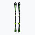 Лижі гірські дитячі Fischer RC4 Worldcup SL JR. M/O-Plate + RC4 Z9 GW AC black/yellow