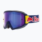 Маска велосипедна Red Bull SPECT Whip matt blue/grey/blue mirror/blue flash 001