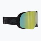 Гірськолижні окуляри Red Bull SPECT Soar matt black/dk anthr grey/жовте дзеркало/жовті окуляри для катання на снігу