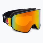 Маска лижна Red Bull SPECT Rush matt black/black/orange red mirror/red snow 013