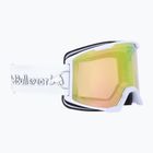 Гірськолижні окуляри Red Bull SPECT Spect Solo S1-S3 матові білі/білі фотохромні/рожеві дзеркальні