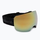 Окуляри гірськолижні Red Bull SPECT Chute black/brown with gold mirror/cloudy snow