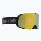 Гірськолижні окуляри Red Bull SPECT Rush matt black/smoke with yellow mirror