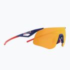 Окуляри сонцезахисні Red Bull SPECT Mark blue/brown with red orange mirror