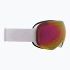 Гірськолижні окуляри Red Bull Spect Bent matt white/red with pink purple mirror
