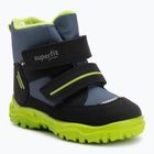 Черевики дитячі Superfit Husky 1 black/light green