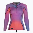 Футболка для плавання жіноча ION Neo Zip Top 1.5 фіолетово-рожева 48233-4222
