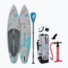 Набір дошка SUP надувна DUOTONE iSUP Raven Air SLS 11'6 2026 light grey
