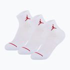 Skarpety dziecięce  Nike Air Jordan Jumpman Quarter 3 pary white