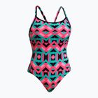 Жіночий суцільний купальник Funkita Diamond Back One Piece квадратний старий