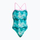 Жіночий суцільний купальник Funkita Strapped In One Piece бірюзова хвиля