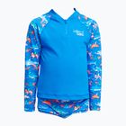 Кофта для плавання дитяча Funky Trunks Zippy Rash Vest Плавник swimming