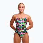 Жіночий суцільний купальник  Funkita Single Strap One piece sub lime