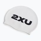 2XU Силіконова шапочка для плавання біла/біла