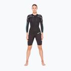 Гідрокостюм для триатлону жіночий 2XU Swimrun 1 black/aquarius teal print