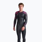 Гідрокостюм для тріатлону чоловічий 2XU Propel PRO 3 мм black/punk pink