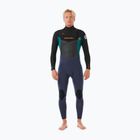 Гідрокостюм для плавання чоловічий Rip Curl Dawn Patrol 4/3мм Chest Zip purple night