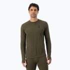Чоловіча термоактивна кофта Mons Royale Cascade Merino Base Layer dark olive