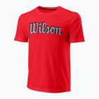 Футболка для тенісу чоловіча Wilson Script Eco Cotton Tee wilson red