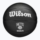 Баскетбольний м'яч Wilson NBA Team Tribute Mini Brooklyn Nets WZ4017604XB3 Розмір 3