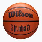 М'яч баскетбольний дитячий Wilson NBA JR Drv Fam Logo brown розмір 4