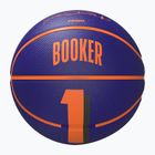 М'яч баскетбольний дитячий Wilson NBA Player Icon Mini Booker navy розмір 3