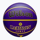 М'яч баскетбольний Wilson NBA Player Icon Outdoor Lebron blue розмір 7