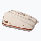 Сумка тенісна Wilson Roland Garros Super Tour 9PK cream/ clay