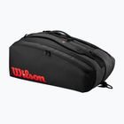 Сумка тенісна Wilson Clash V3 Super Tour black/ infrared