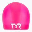 Шапочка для плавання TYR Wrinkle Free Silicone pink