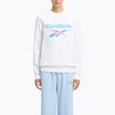 Кофта жіноча Reebok Identity Big Logo Fleece Crew white/coral/blue