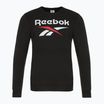 Чоловічий світшот Reebok Identity Big Logo Fleece Crew чорний/білий/векторний червоний