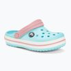 Дитячі шльопанці Crocs Crocband Clog льодово-блакитні/білі