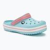 Дитячі шльопанці Crocs Crocband Clog льодово-блакитні/білі