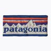 Жіноча пов'язка на голову Patagonia Powder Town fitz roy sunrise в'язана/береза біла